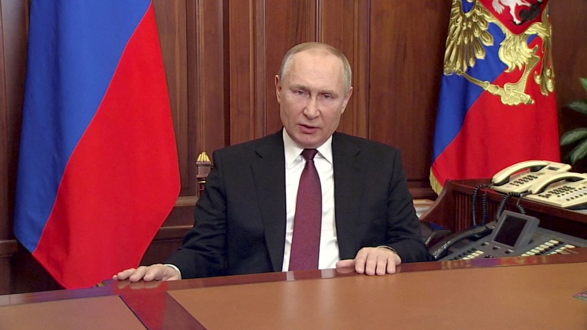 Kyjev nemá zájem o podmínky předběžné mírové dohody, stěžuje si Putin